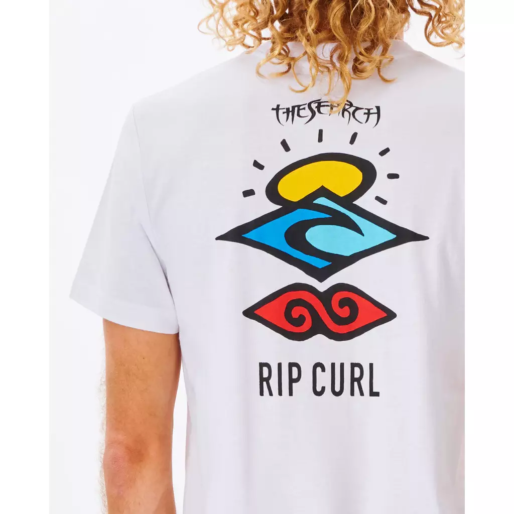 Rip Curl Search Icon Tee - White