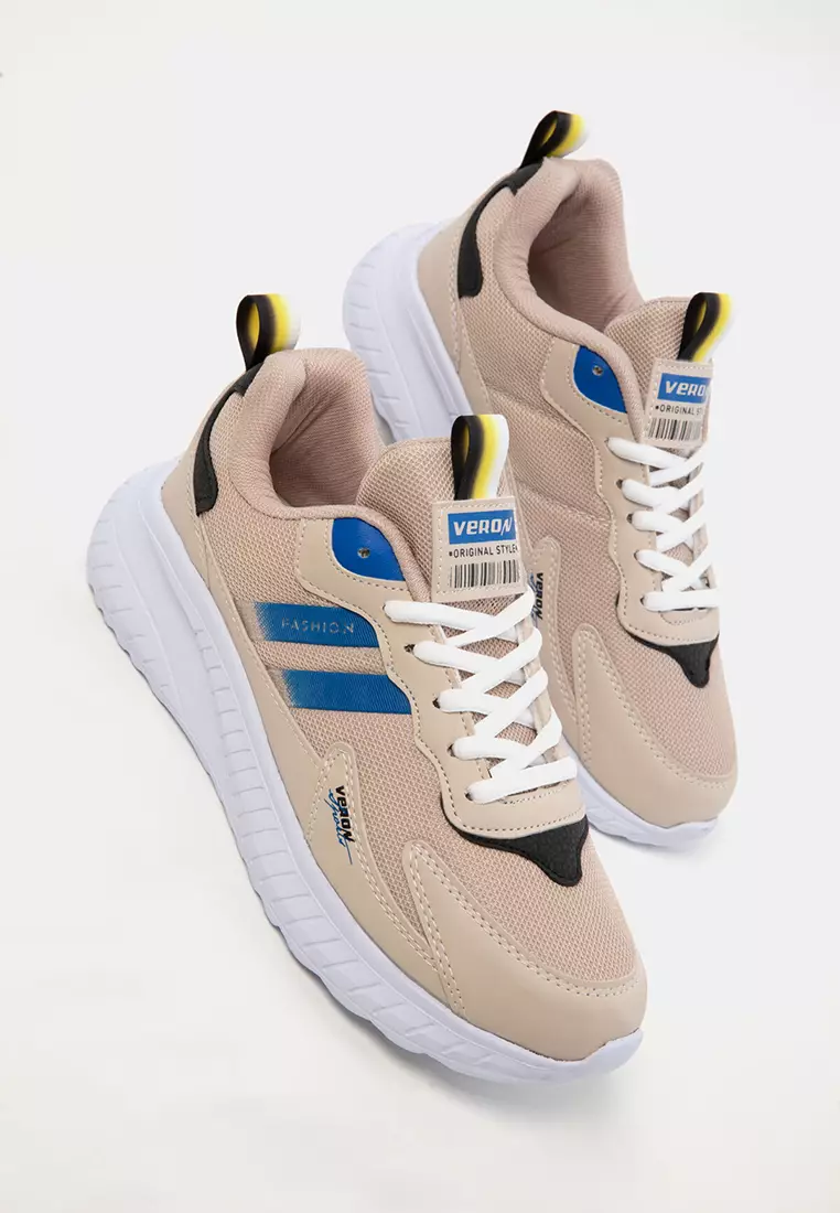 Beige-Sax Women's Sneaker 20601