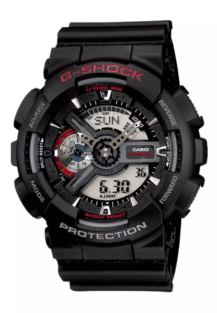 Buy Casio Casio G Shock GA 110 1ADR Black Resin Men Watch 2024