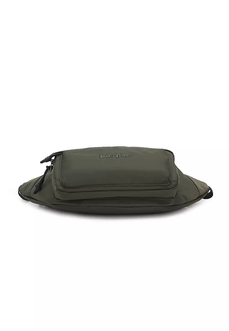 Men's Chest Bag / Sling Bag / Crossbody Bag - Green