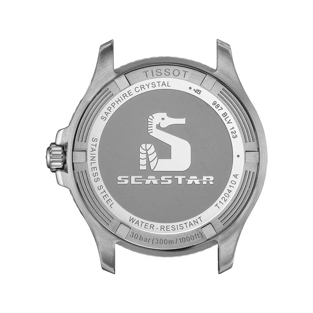 Seastar 100 40 - T120.410.11.041.00 Steel Quartz Blue