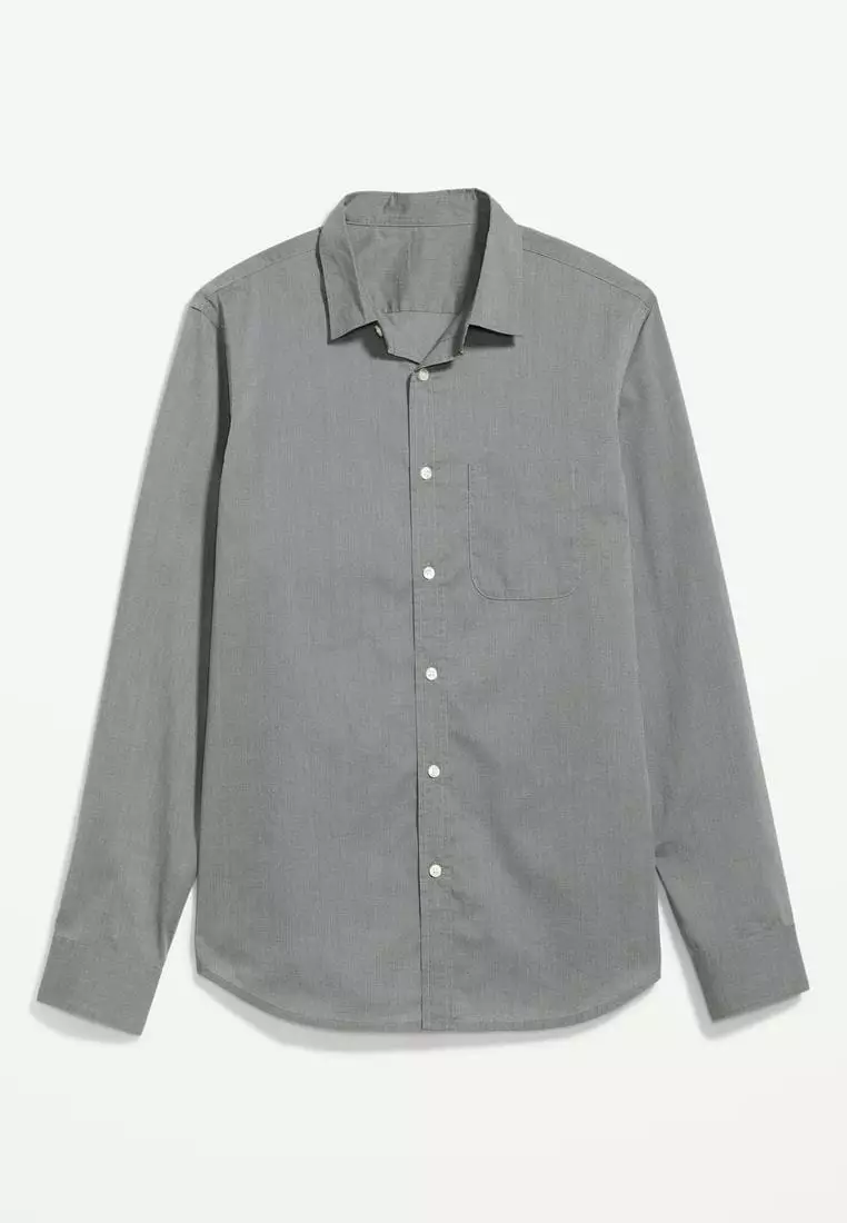 Regular-Fit Built-In Flex Everyday Shirt for Men
