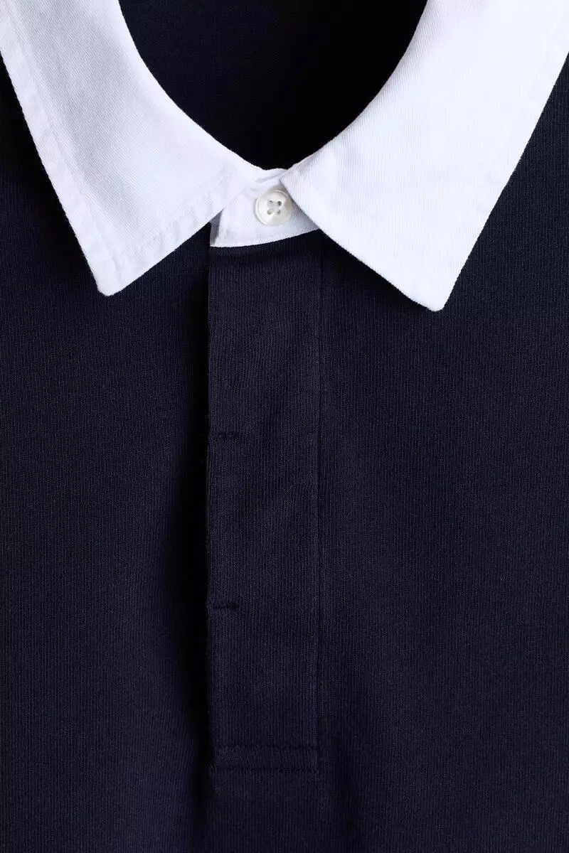 Loose Fit Cotton polo shirt