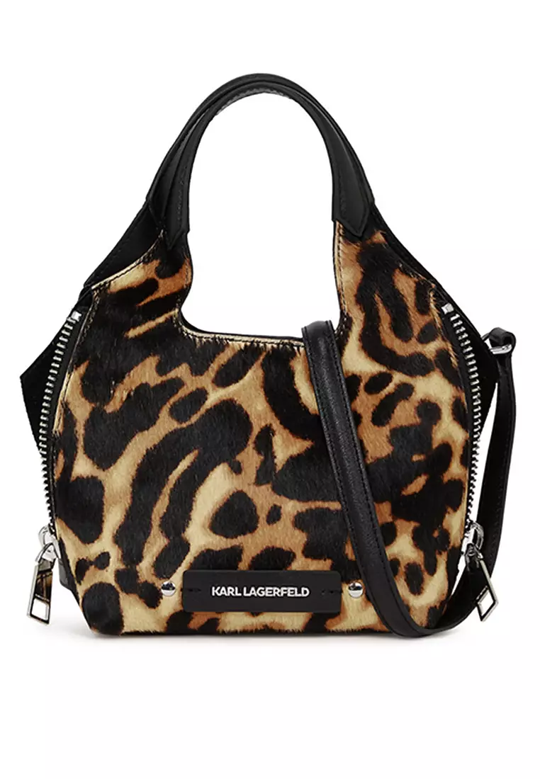 K/Hardware Leopard Mini Tote Bag