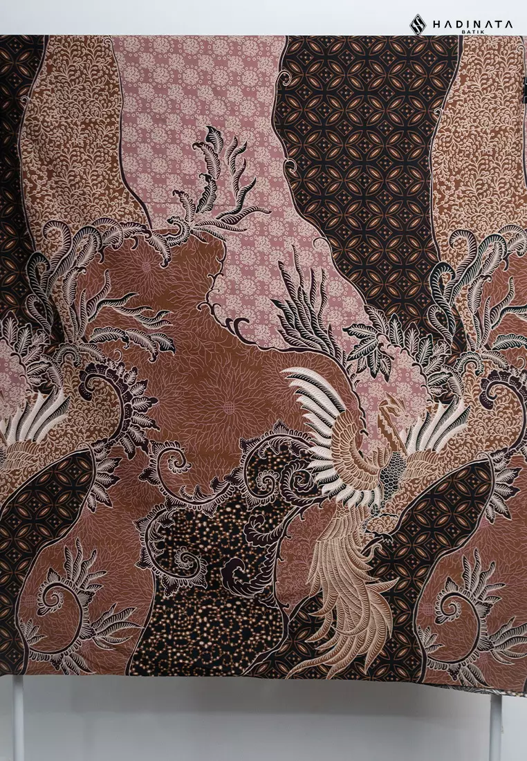 Hadinata Batik Premium Kain Katun Superfine Bhumi Paksi Brown