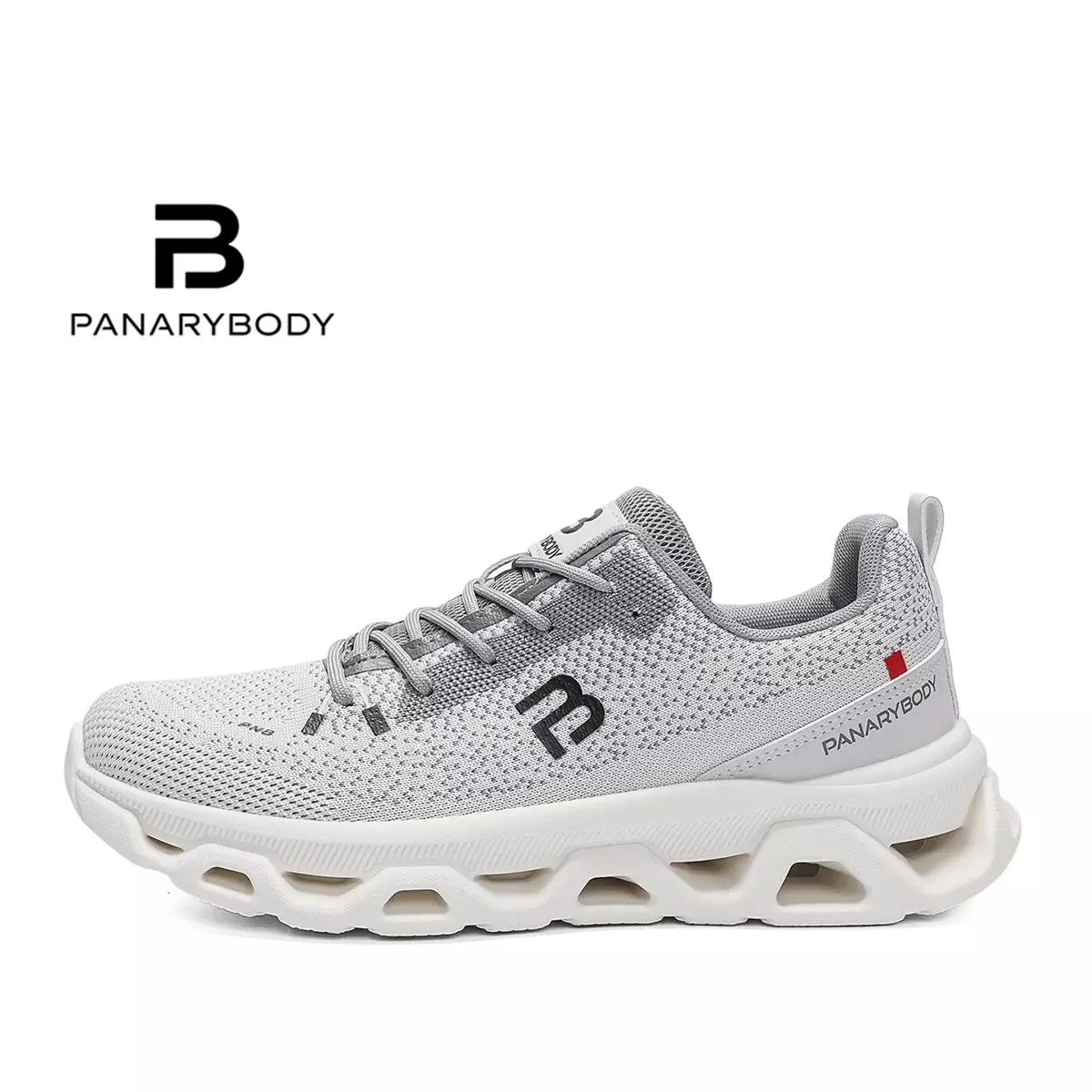 Sepatu Olahraga Cowok Bertali Kasual Running Sepatu Pria Ringan QNW520
