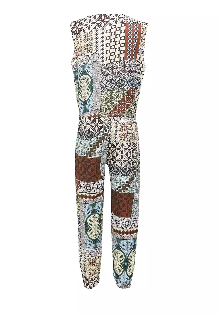 Jumpsuit Girl Batik Tambal