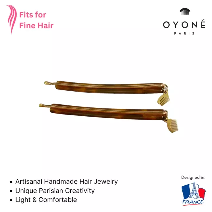 Jepit Rambut Premium OYONE PARIS Olivia Bobby Pin 0040-201