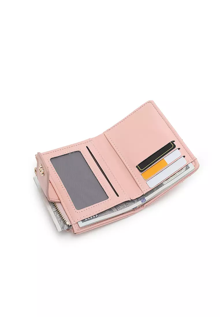 Women's Short Wallet / Purse - Pink