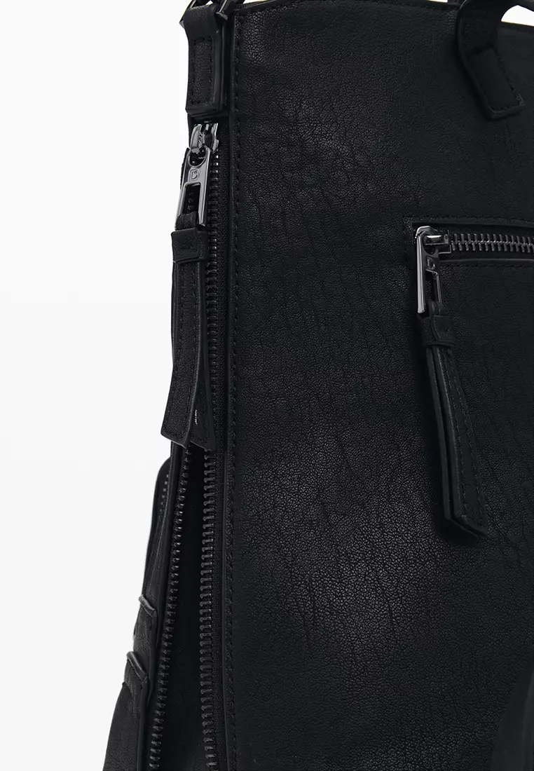 Medium Embroidered Backpack