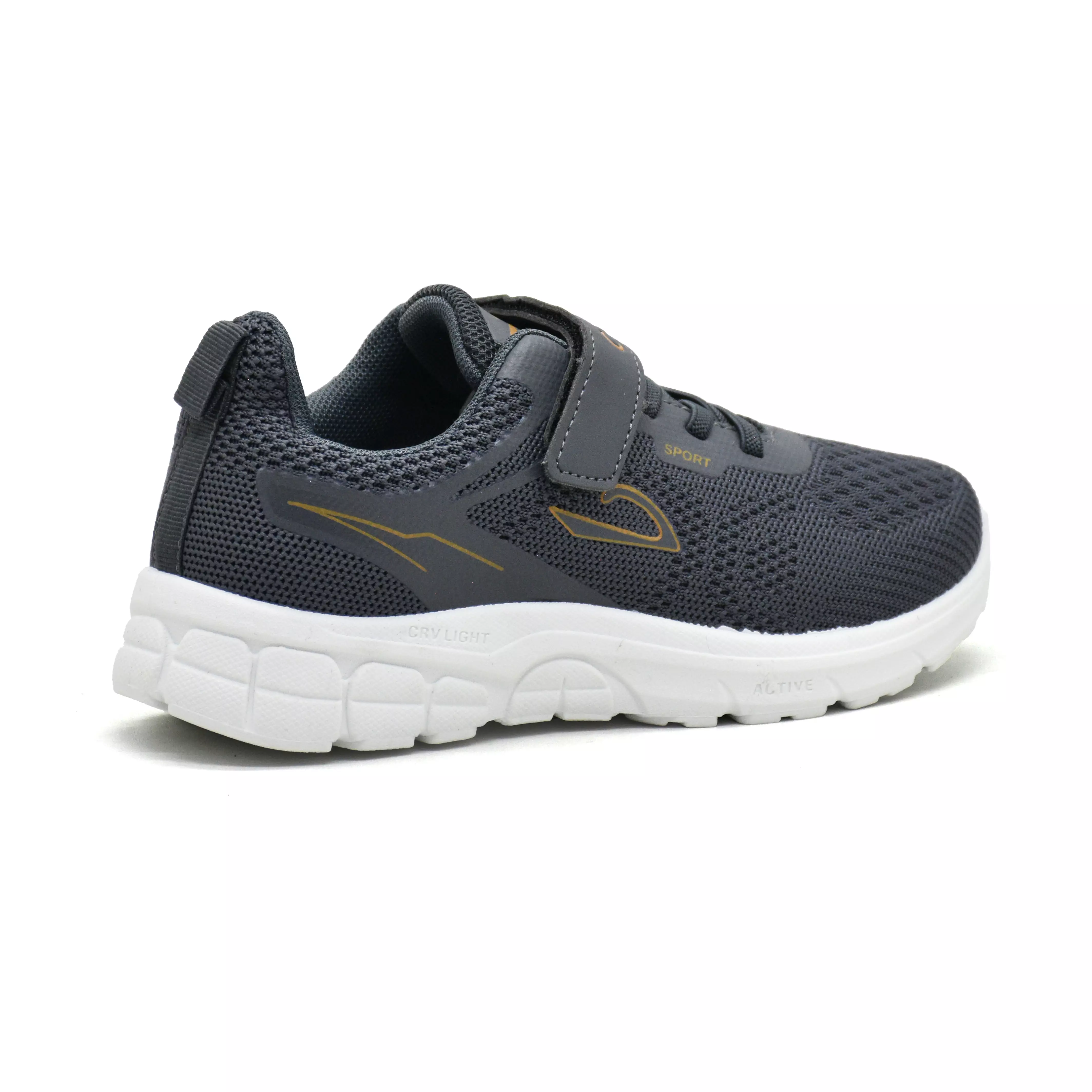 Carvil Sepatu Anak Firemon-03 Dark Grey/White