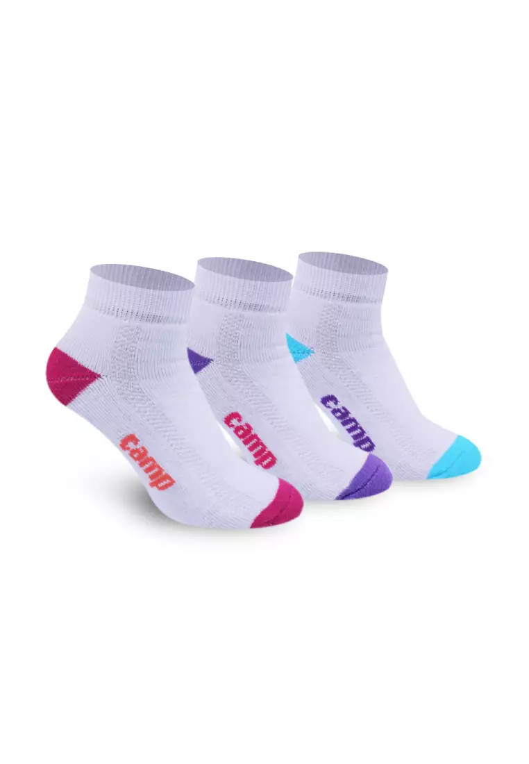 Buy Burlington Camp Ladies’ Thick Sports Ankle Socks 3 pairs in a pack