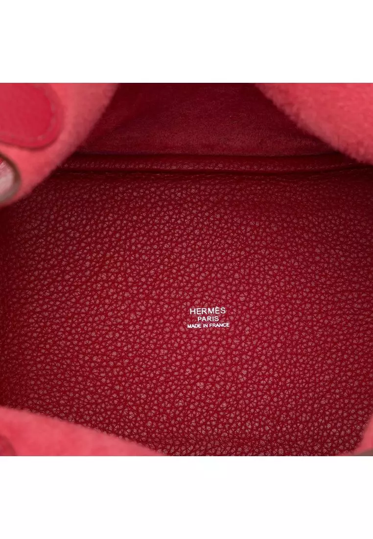 Pre-Loved Hermès Clemence Picotin Lock 18