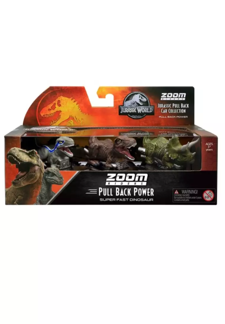 Jurassic Zoom Riders Clash Edition 3 Pack