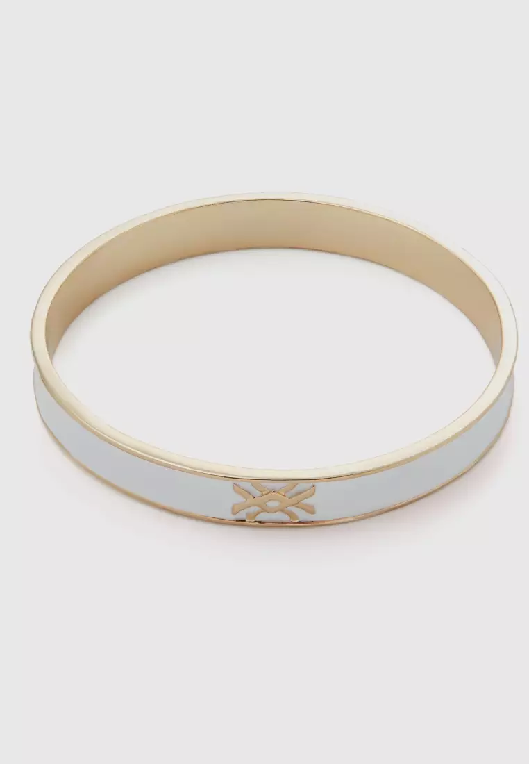 White bangles online best sale