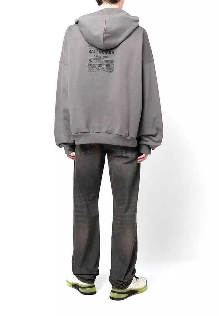 Balenciaga best sale grey sweatshirt