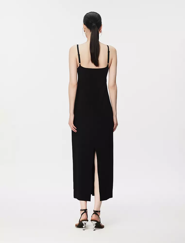 V-Neck Utility Mid-Length Vest