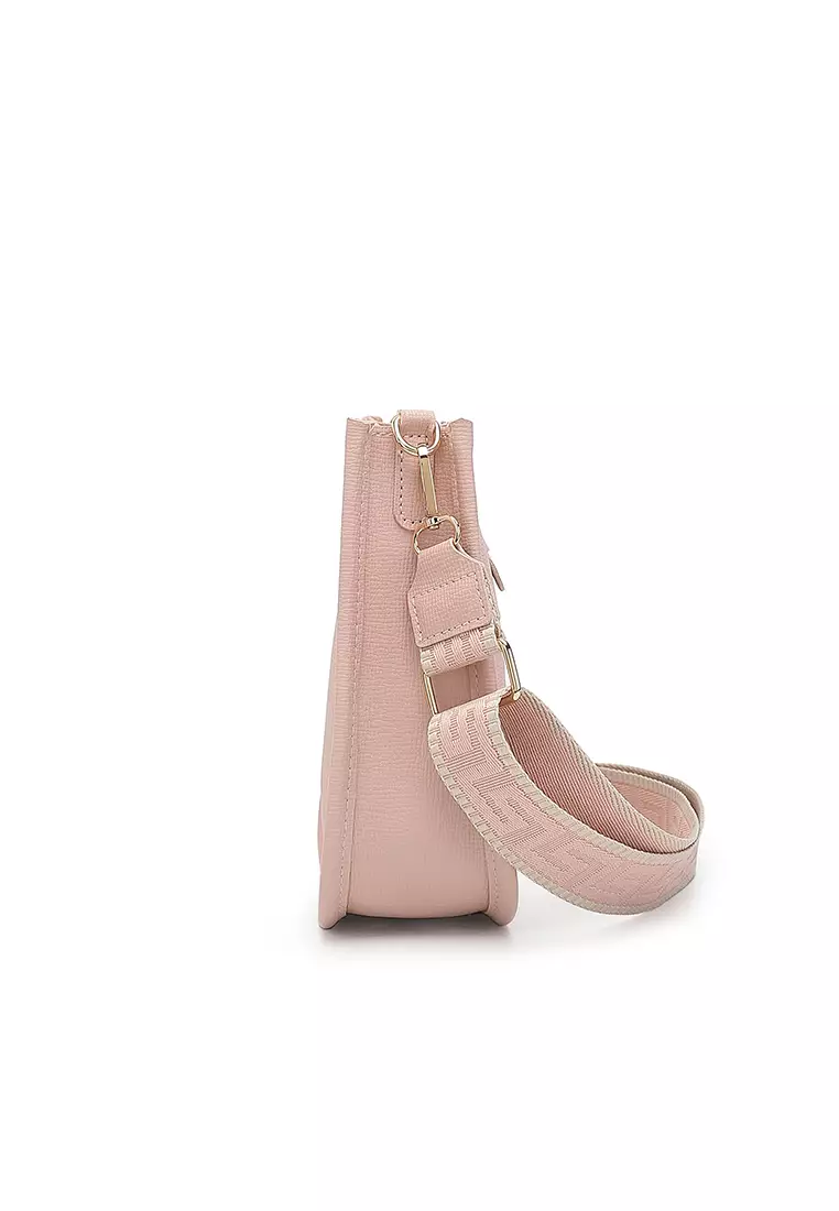 Women's Sling Bag / Crossbody Bag (Tas Selempang Wanita) - Merah Jambu