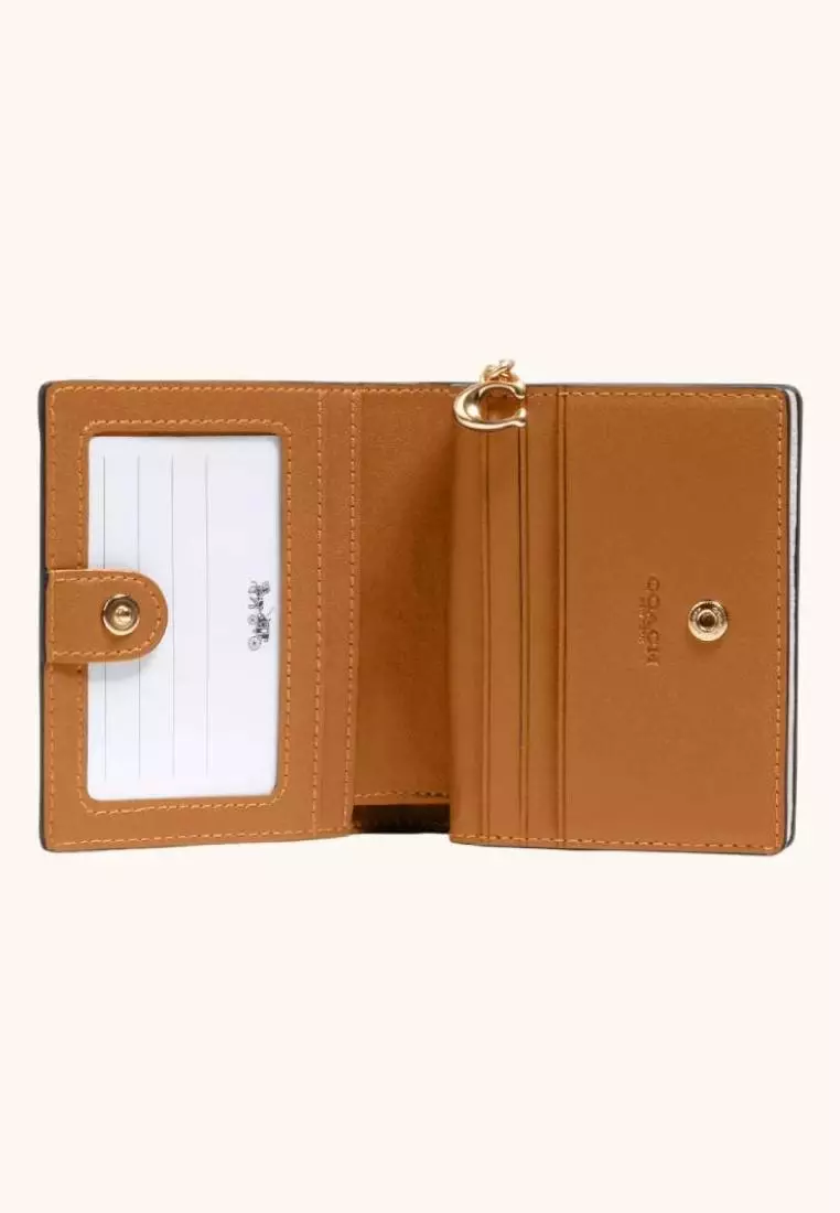 Coach Snap Wallet Chalk