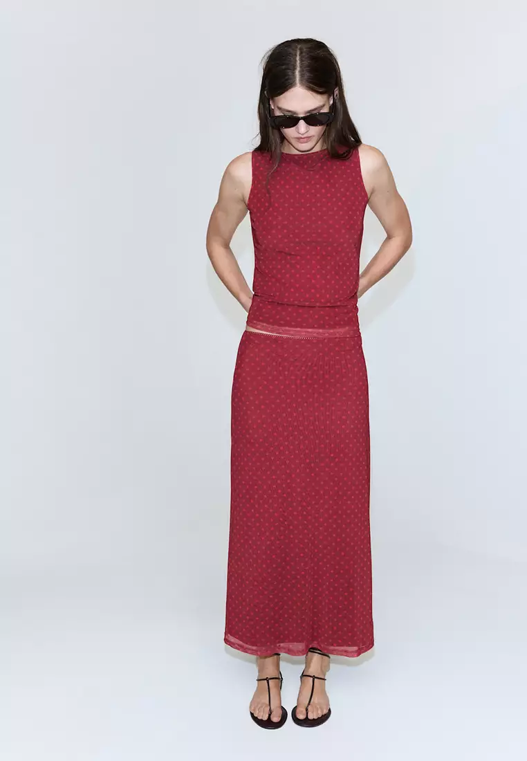 Polka Dot Tulle Skirt