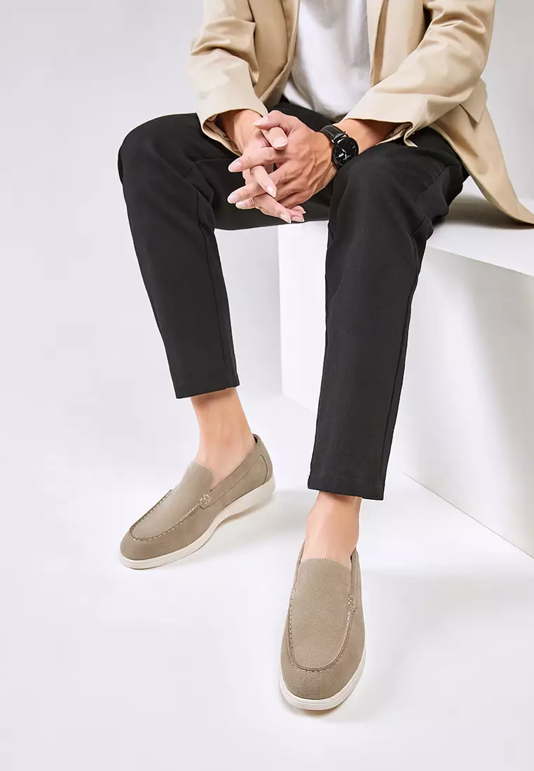 Cow Suede Loafers KB8848-1