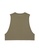 Gen Woo green Drop Arm Vest by Gen Woo ABC39AA1CDF315GS_7