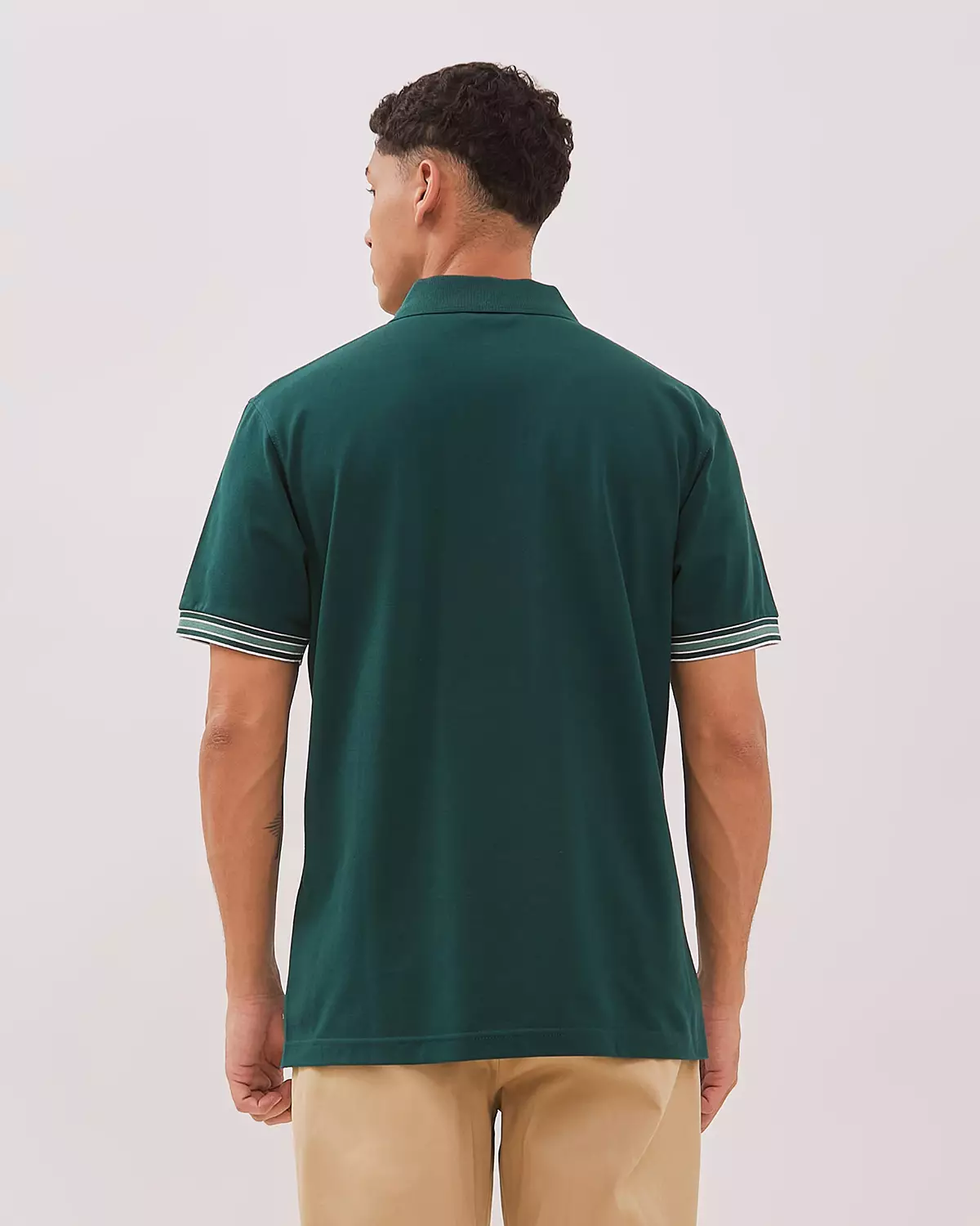 EMERALD GREEN POLOSHIRT FOR MEN