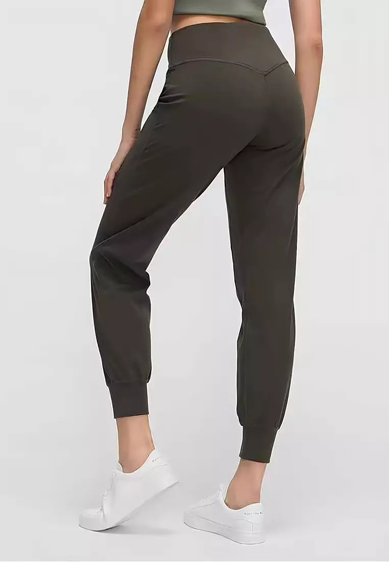 Ready To Rulu Jogger Pants Women High Waist Gym Drawstring Sweatpants  Fitness Loose Trousers Female Workout Sportswear - AliExpress