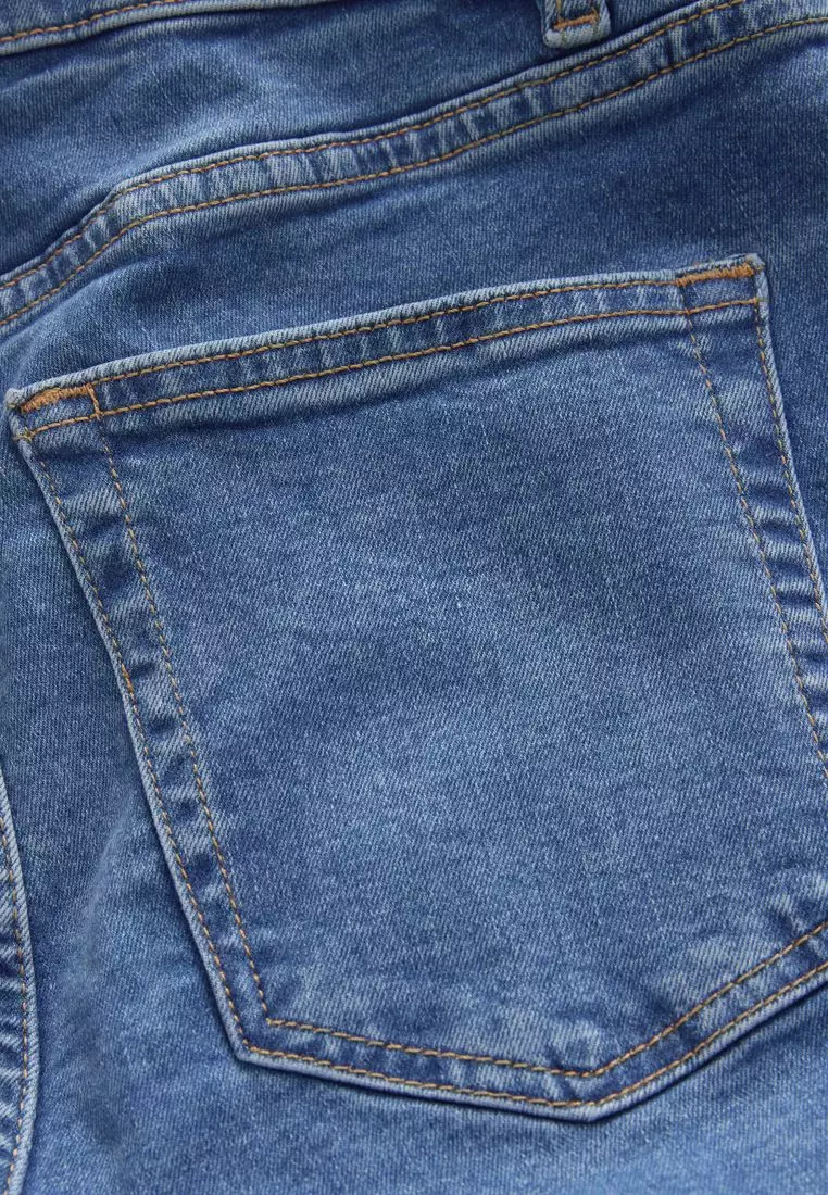 Mid Rise Stretch Bootcut Jeans