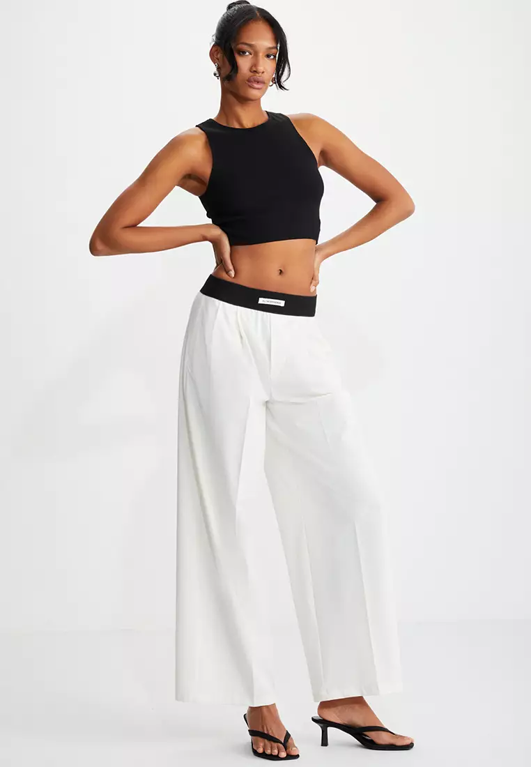 Ribbed Cropped Top