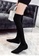 Twenty Eight Shoes black Socking Skinny Over Knee Boot 2239 151F4SH0FE7B58GS_4