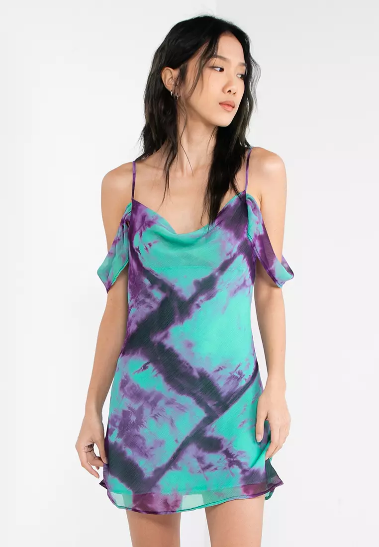 Topshop tie front discount dress