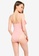 PINK N' PROPER pink Basic Ruffle V Neck Swimsuit BA483USD81A3A5GS_2