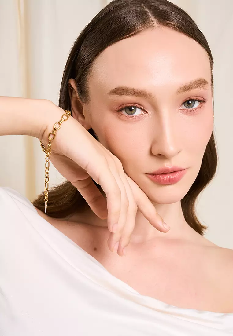 Arlen Chain Bracelet in Gold