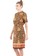 Flike Batik multi Cheongsam Dress Motif Wulu Jengger Jingga 56C2FAA32B21A5GS_2