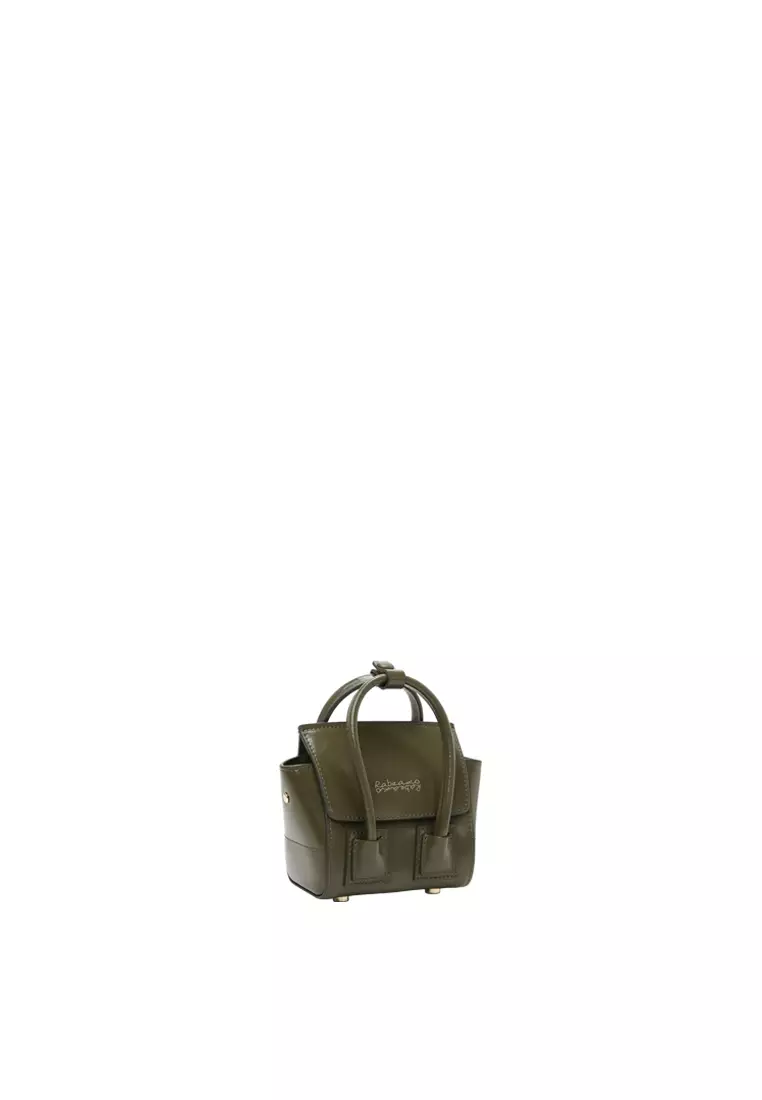 [Online Exclusive] UNNI Nano Top Handle Bag - Olive