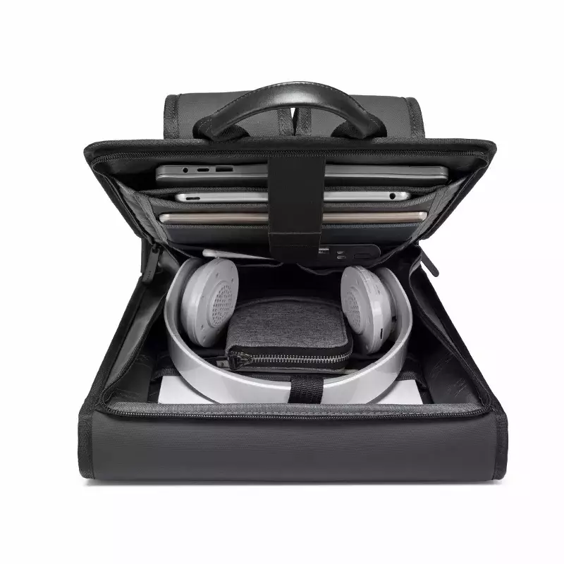 Bange BG7252 Tas Ransel Backpack Laptop Kerja pria 14 Inch - Black