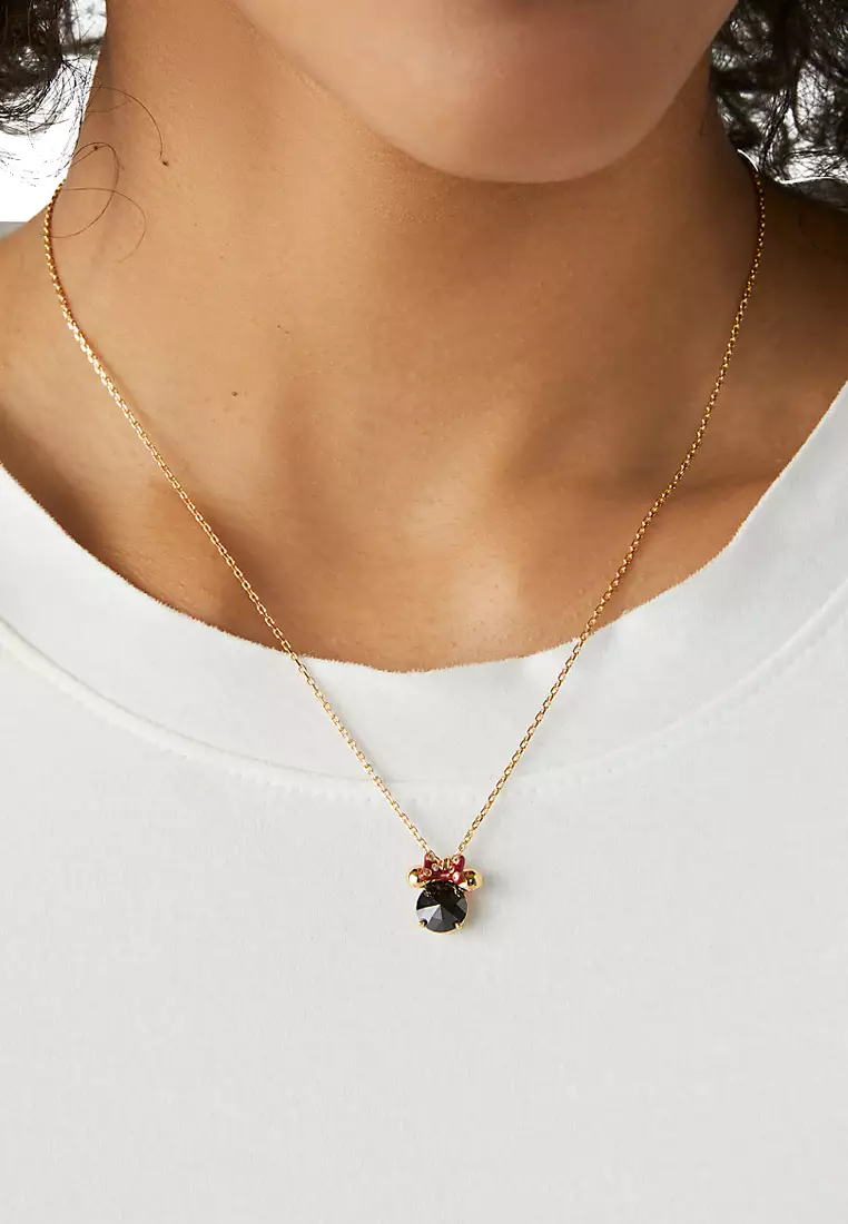 Kate Spade Disney x Kate Spade New York Minnie Pendant Necklace in Multi k9174