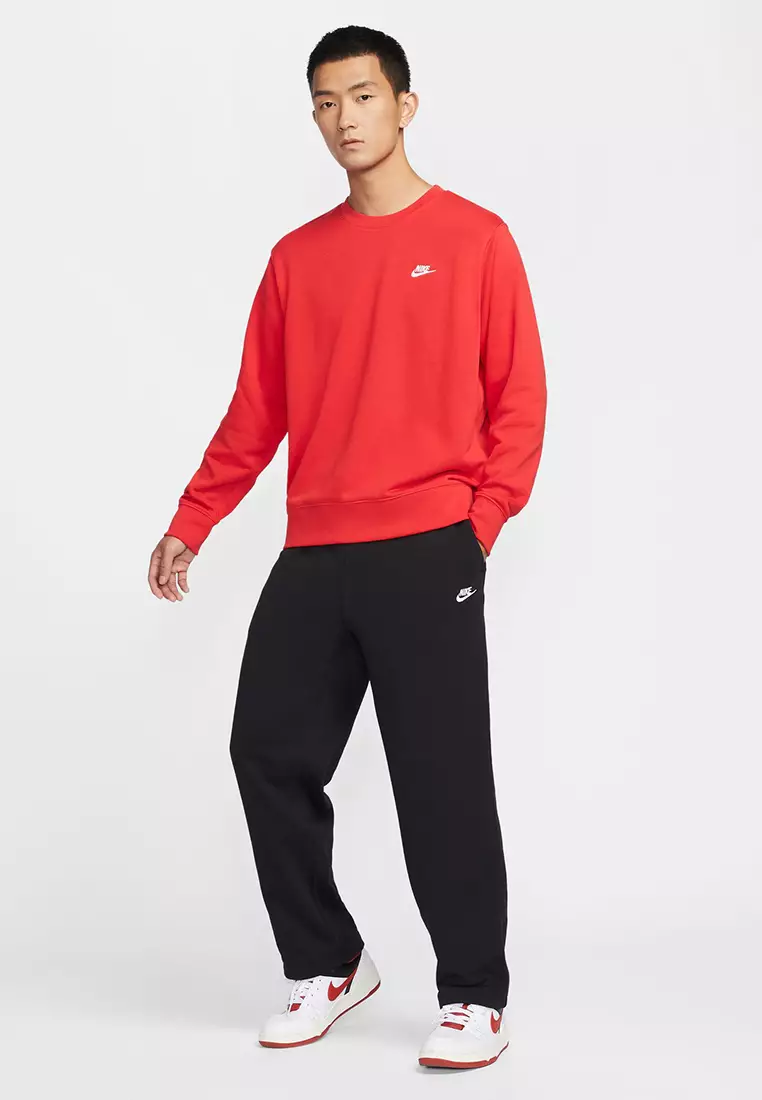 Club French Terry Open-Hem Pants