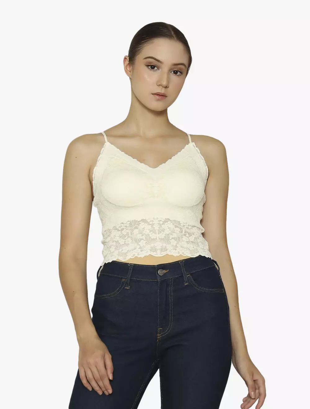 CYNTHIA CHARMY 3 PER 4 CUP CAMISOLE - Brown