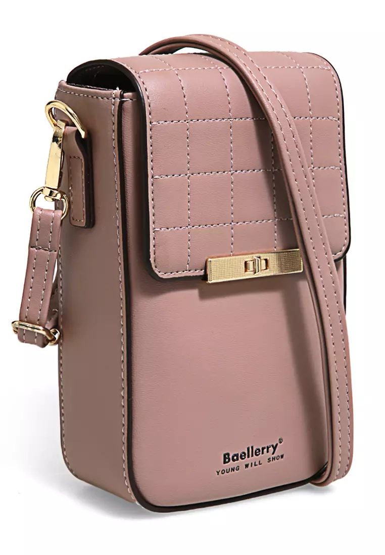 Sling Bag Wanita Tas Selempang Handphone Many Slot Material Leather ORIGINAL