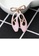 Glamorousky silver Simple Temperament Plated Gold Enamel Pink Ballet Shoes Brooch 96314AC2AB150BGS_3