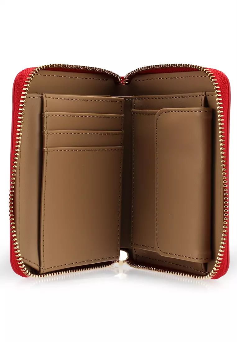 Buy Love Moschino Maxi Lettering Small ZipAround Wallet (nt) 2024