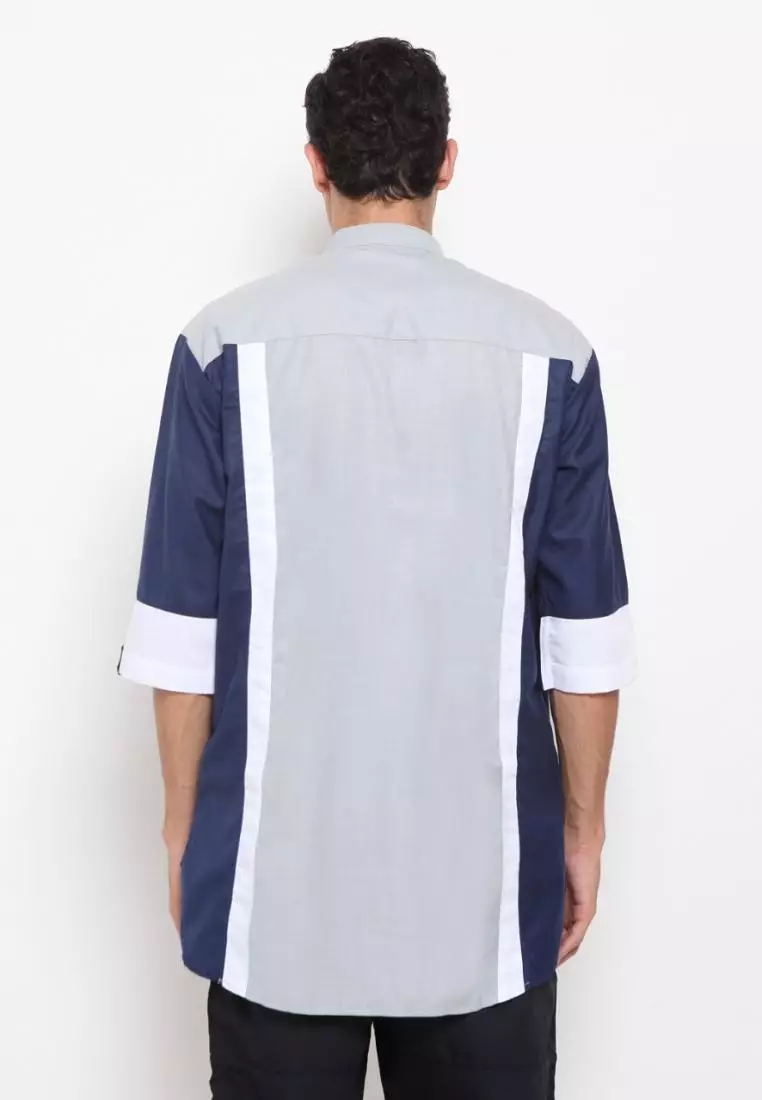 Baju Koko Pria Muslim Zayidan Rais - Abu