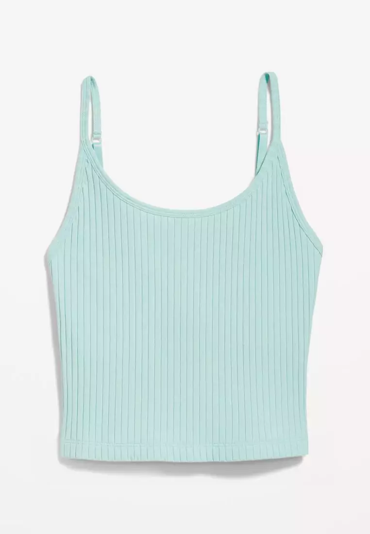 Buy Old Navy Strappy Rib-Knit Cropped Tank Top for Women 2024 Online
