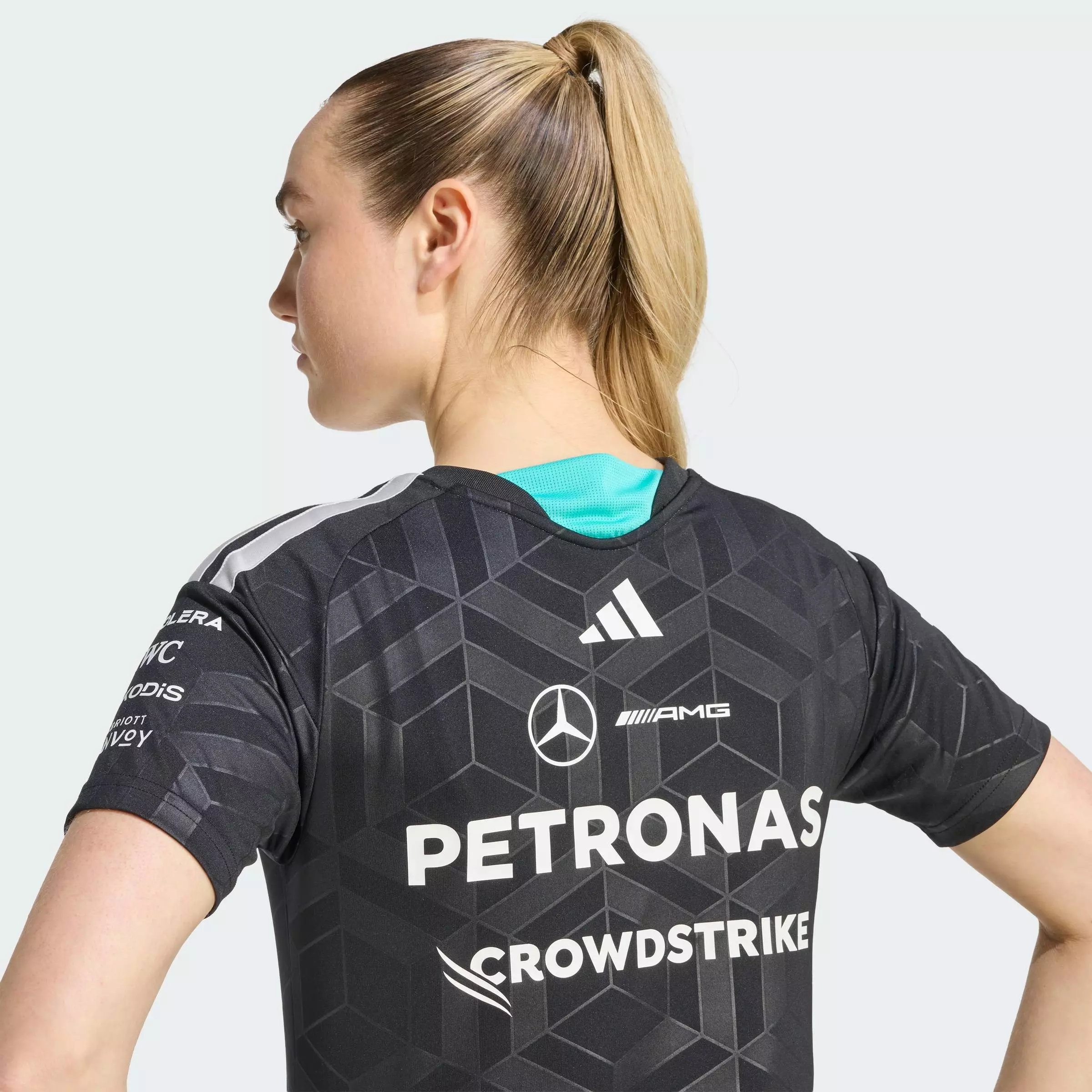 Motorsport MERCEDES - AMG PETRONAS FORMULA 1 TEAM DRIVER JERSEY Women Black KF0162