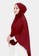COTTON BEE red Hijab Instan Sholihah Jumbo Syari - Red Wine 3F6E4AA39685FCGS_2