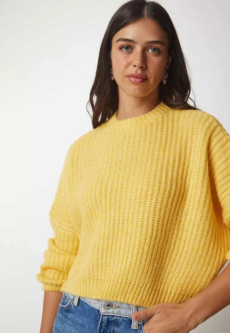 Next hot sale mustard jumper