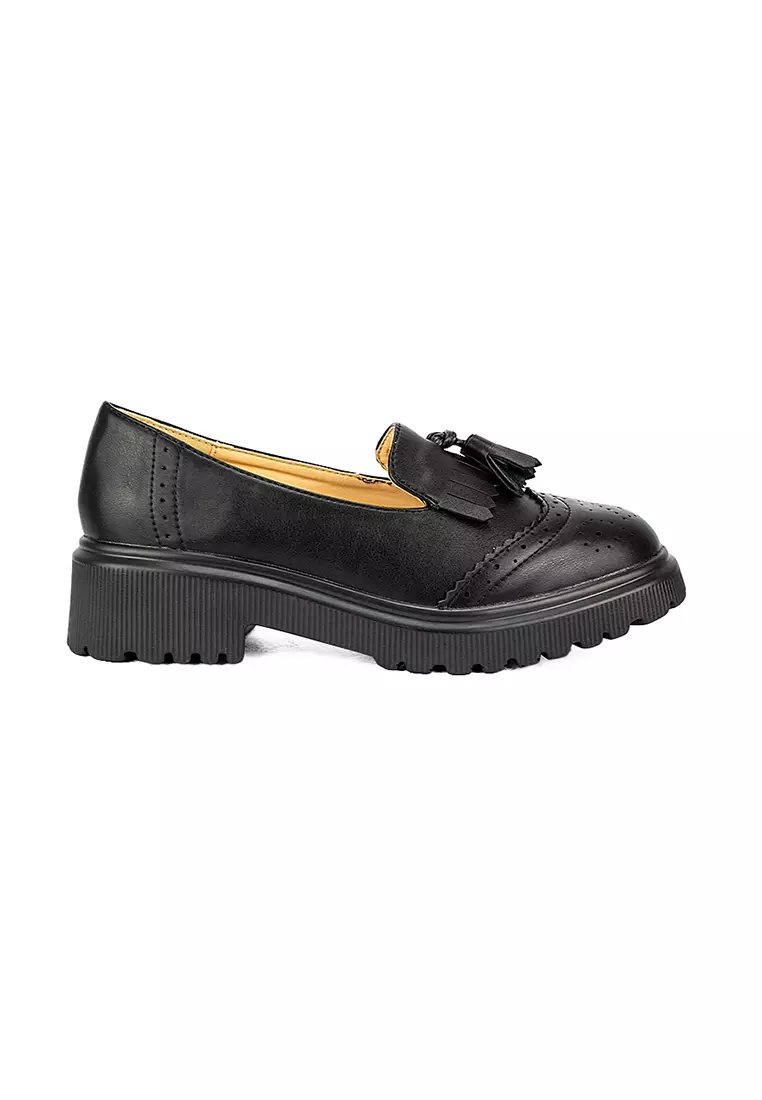 Discount on Mario D' boro Runway  shoes - SKU: Women's Korean Flats Shoes Lw 24013 Black C29