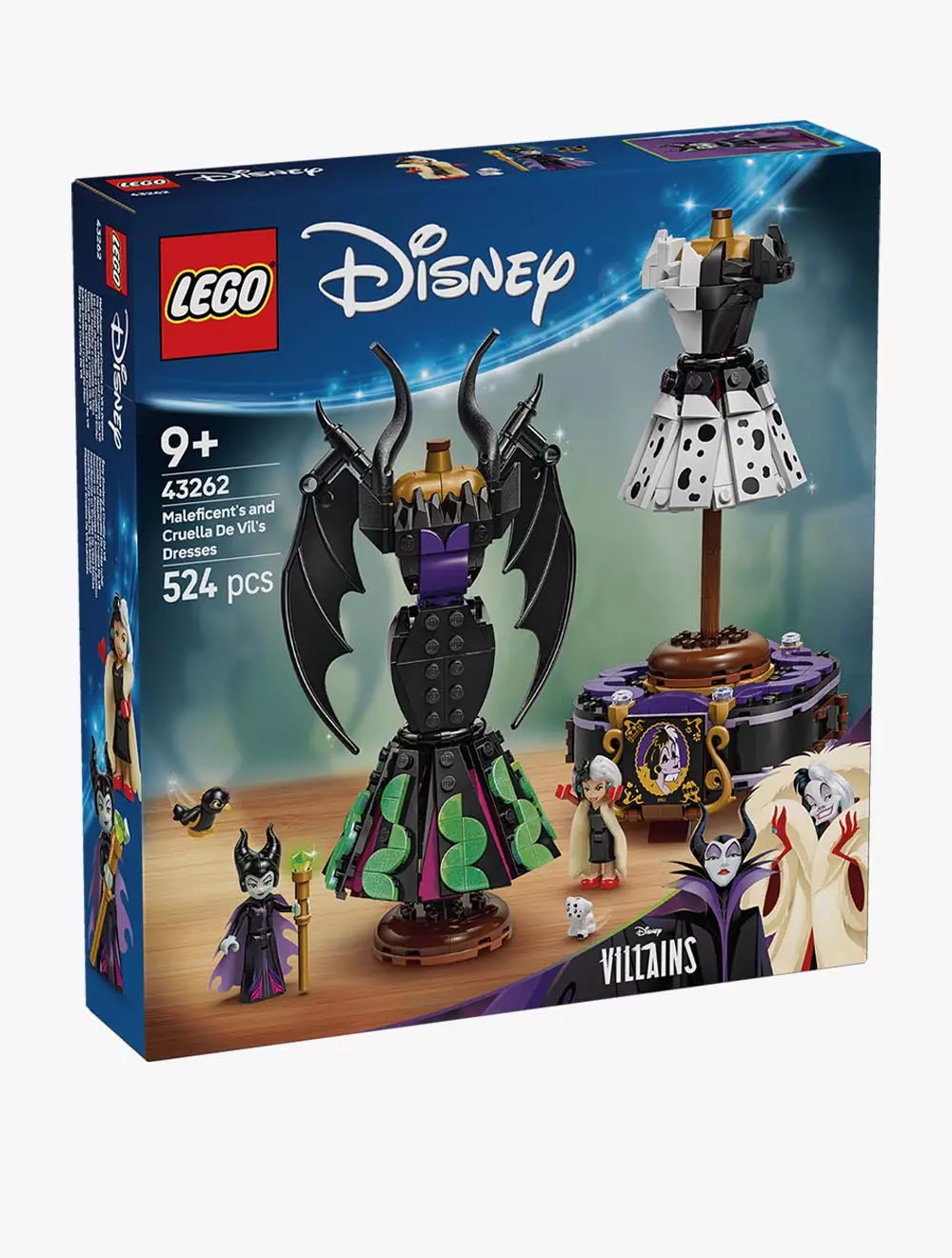 LEGO® Disney Maleficent's and Cruella De Vil's Dresses - 43262